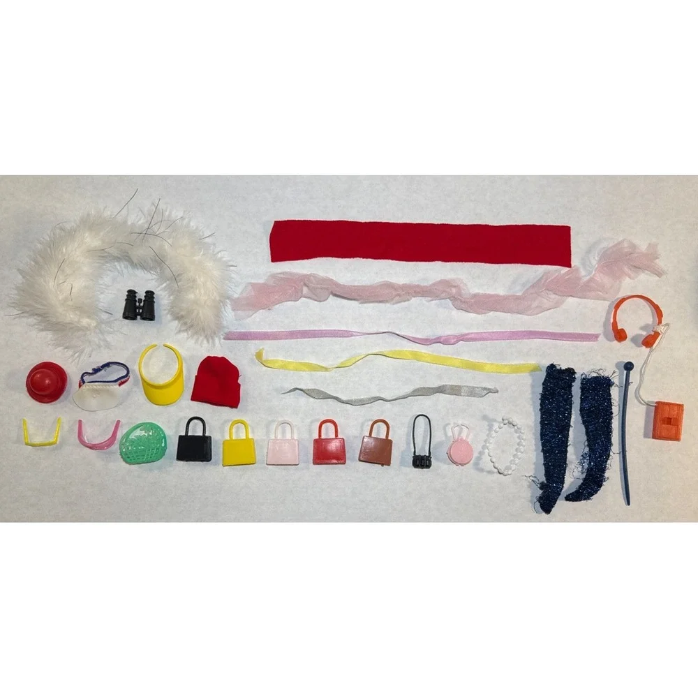 Vintage Lot of Barbie/Barbie Clone Accessories Assorted 27 Pieces BB15-1